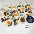 PDF pattern Jesse Tree Ornaments Templates for Jesse Tree Advent Calendars Jesse Tree Activity Kids Christmas Craft Advent calendar diy