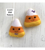 Candy Corn ornament PDF Pattern