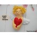 Felt Angel Doll Pattern: Valentine's Day Cupid Ornament (PDF & SVG)