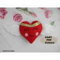 Sewing PDF Pattern: Valentine's Day Decor