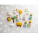 PDF Nativity Advent Calendar + 24 christmas Ornaments