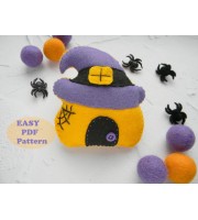 Spooky cottage Ornament PDF Tutorial